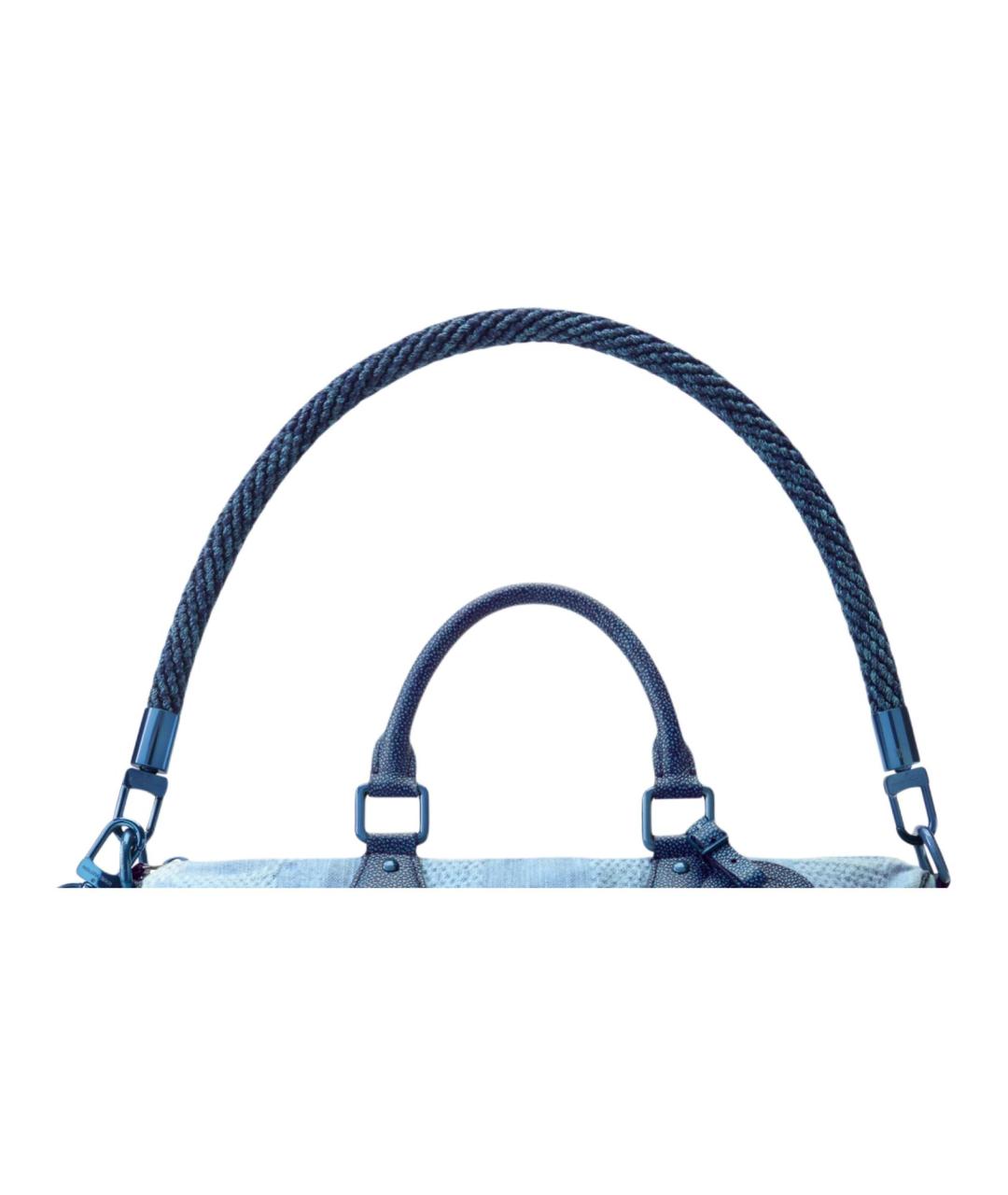 LOUIS VUITTON Синяя сумка на плечо, фото 5