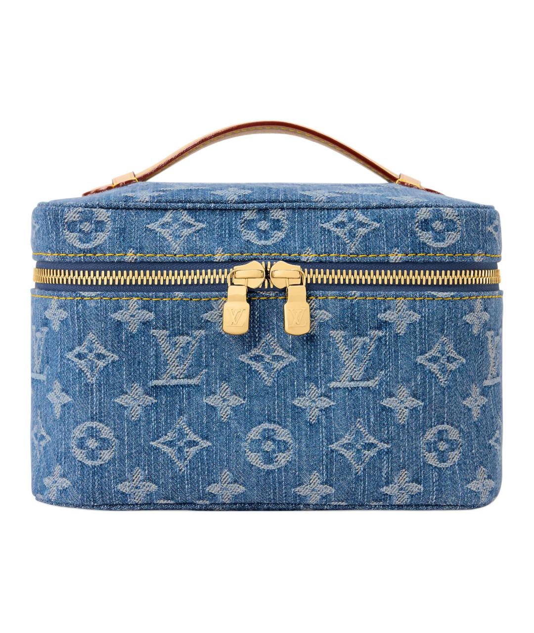 LOUIS VUITTON Синяя косметичка, фото 1