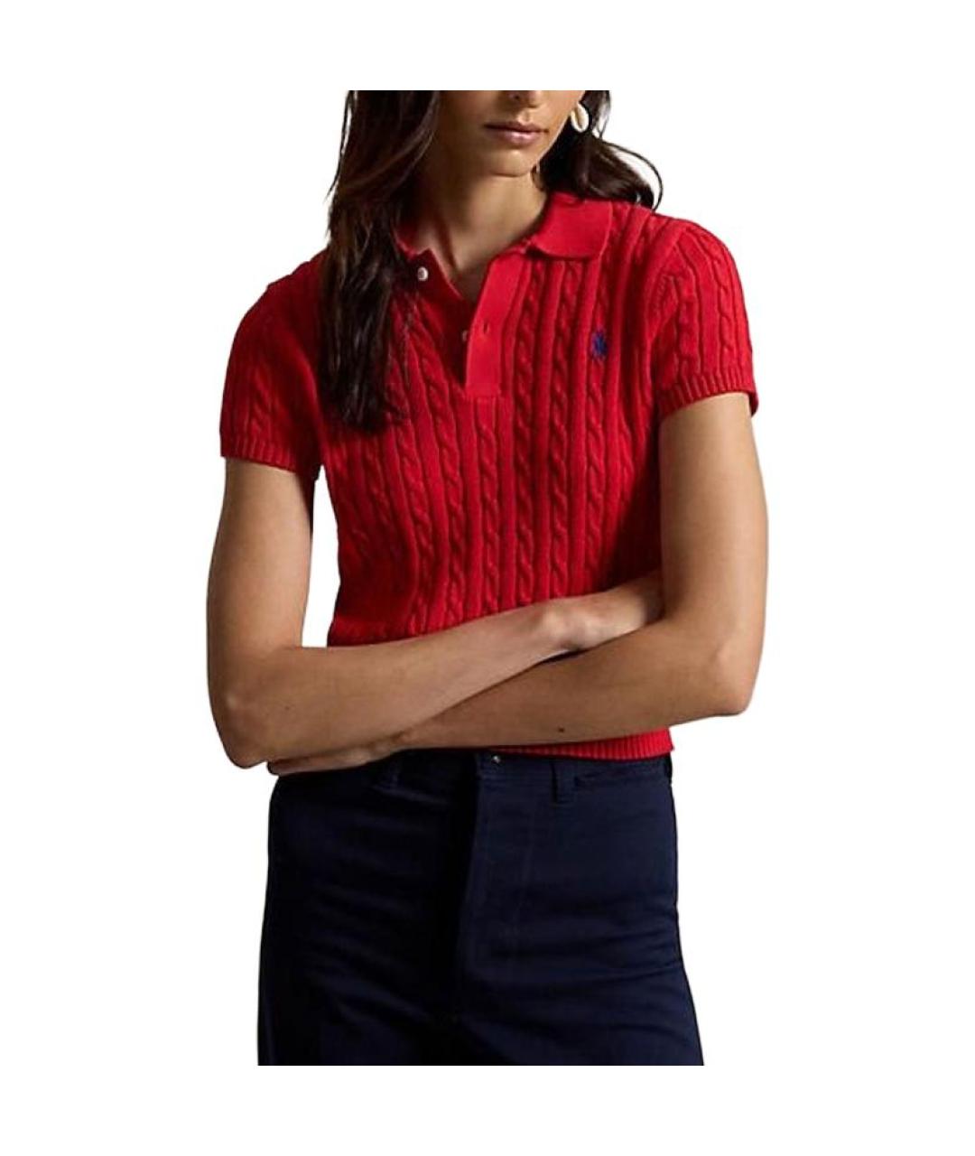 POLO RALPH LAUREN Красный джемпер / свитер, фото 3