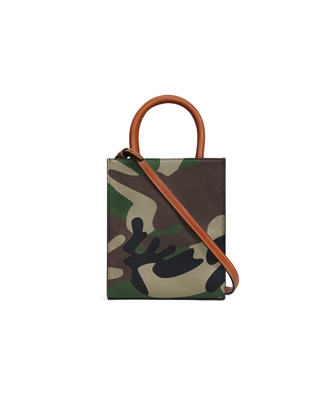 CELINE Зеленая сумка через плечо, фото 3