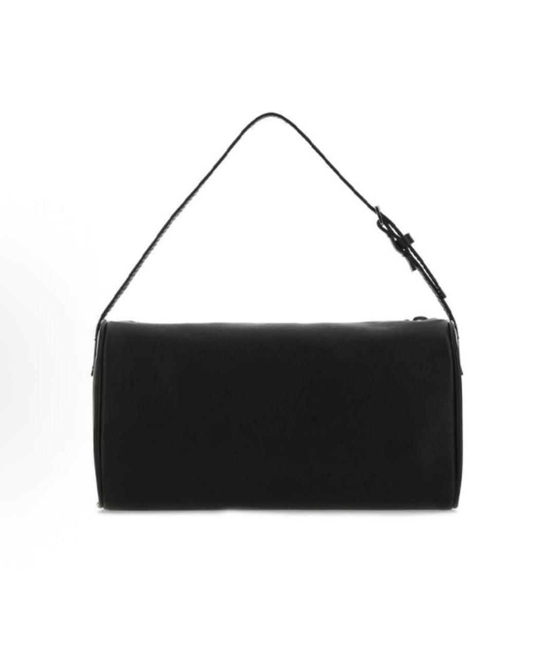 THE ROW Черная кожаная сумка через плечо, фото 4