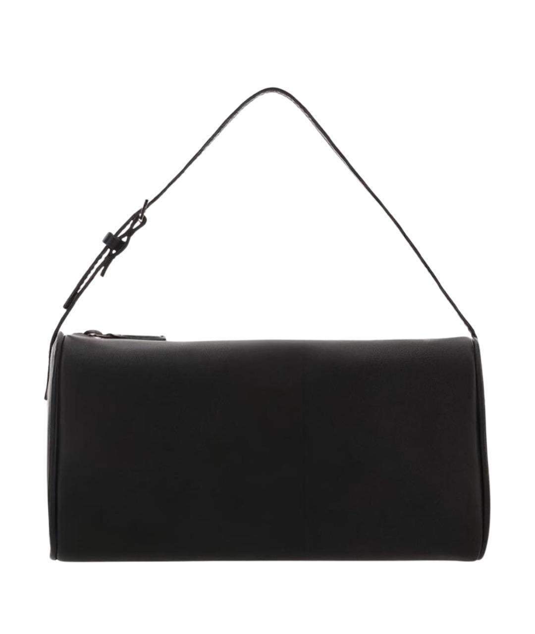 THE ROW Черная кожаная сумка через плечо, фото 1