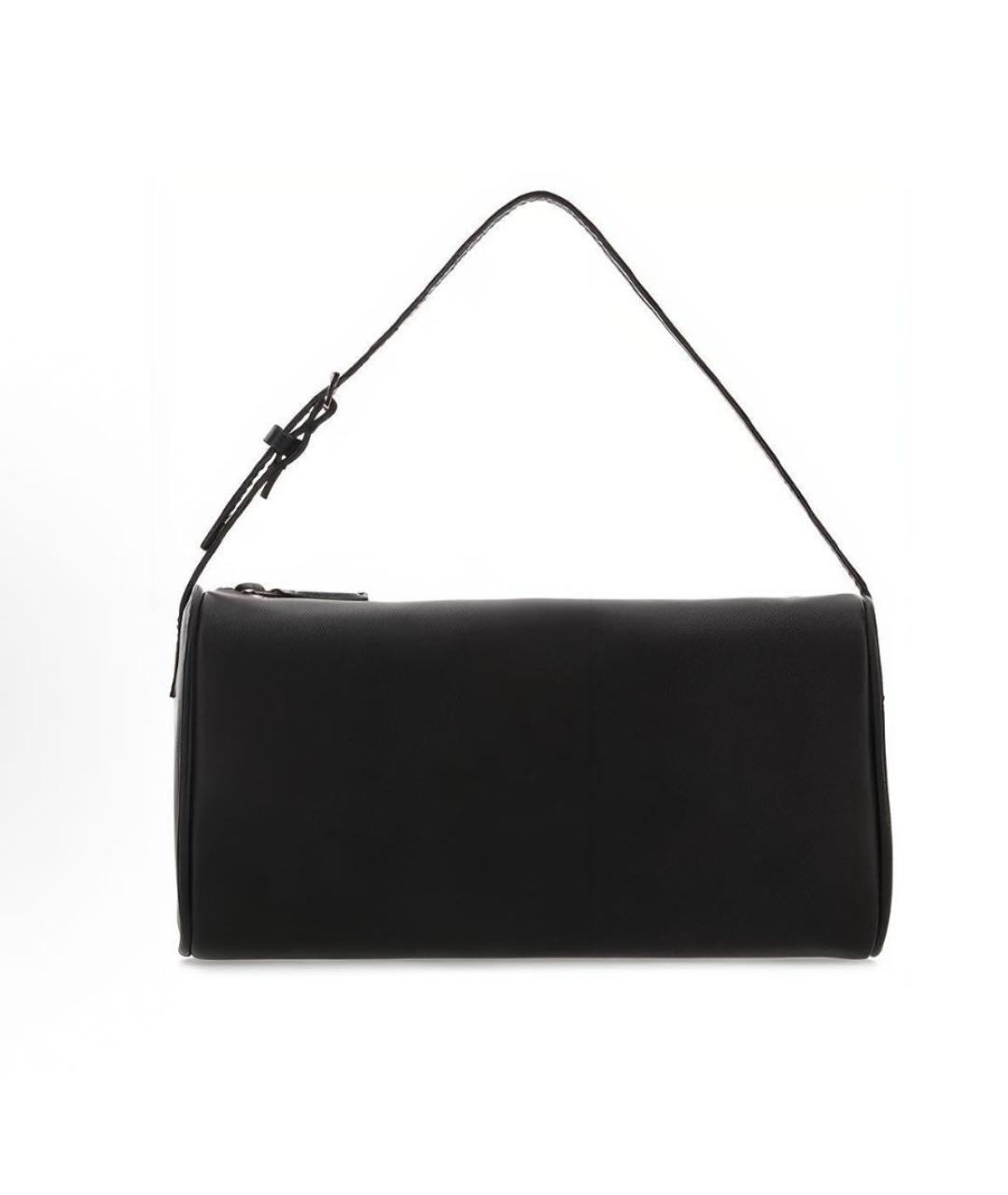 THE ROW Черная кожаная сумка через плечо, фото 9