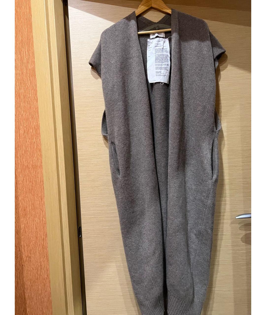 EXTREME CASHMERE Бежевый кашемировый кардиган, фото 9