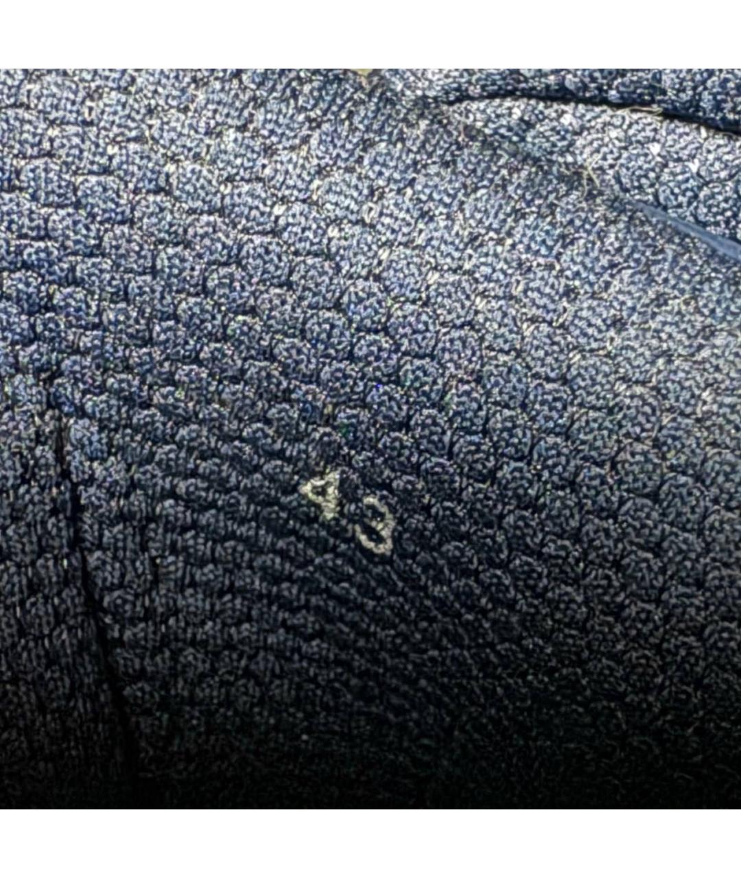 RAF SIMONS Зеленые текстильные низкие кроссовки / кеды, фото 6