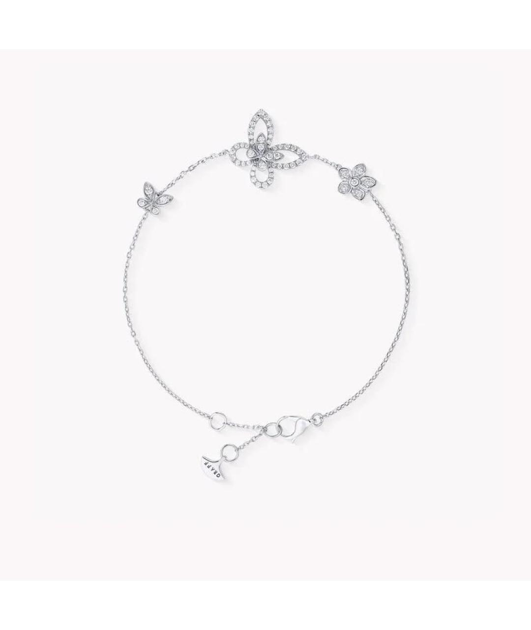 GRAFF Серебрянный браслет из белого золота, фото 8