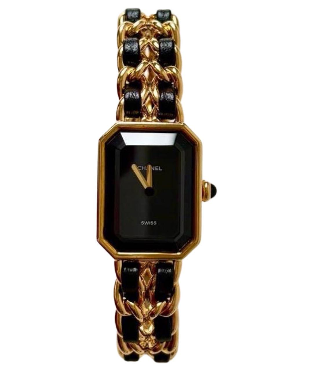 CHANEL Золотые позолоченные часы, фото 1