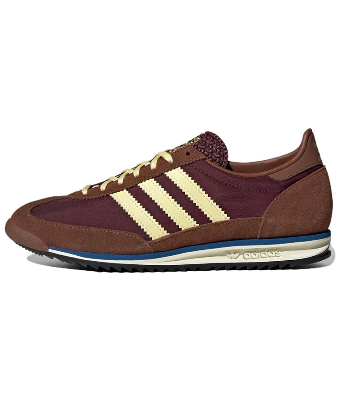 ADIDAS Коричневые замшевые кроссовки, фото 5