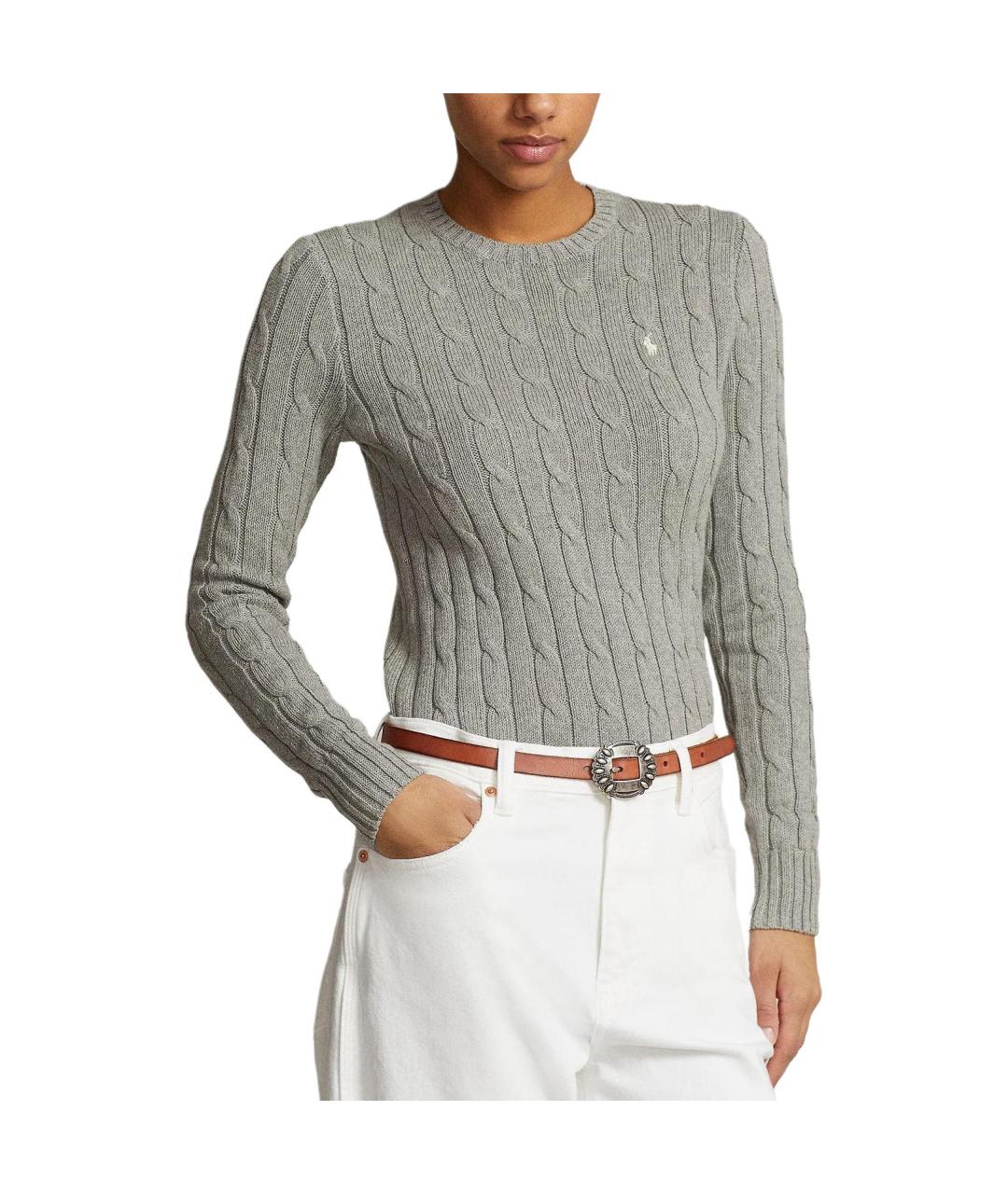 POLO RALPH LAUREN Серый джемпер / свитер, фото 5