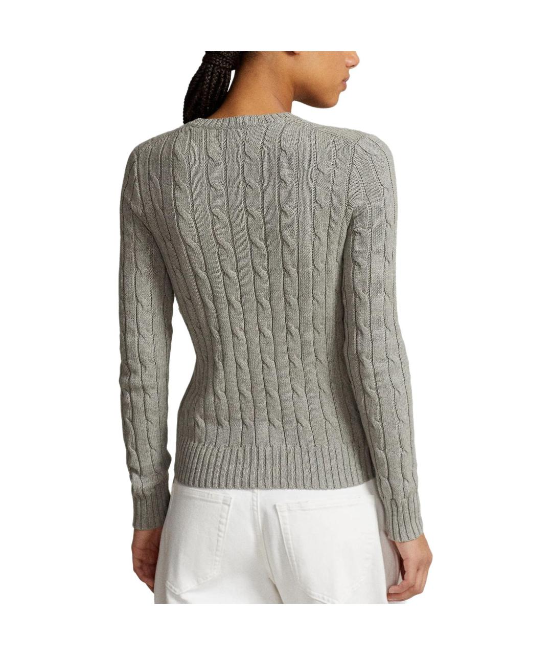 POLO RALPH LAUREN Серый джемпер / свитер, фото 4