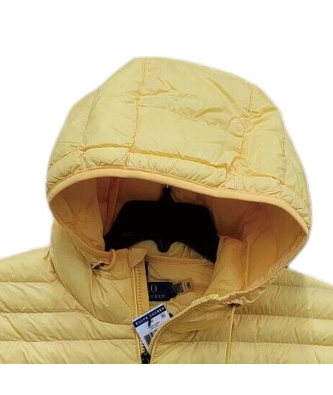 POLO RALPH LAUREN Желтый пуховик, фото 5