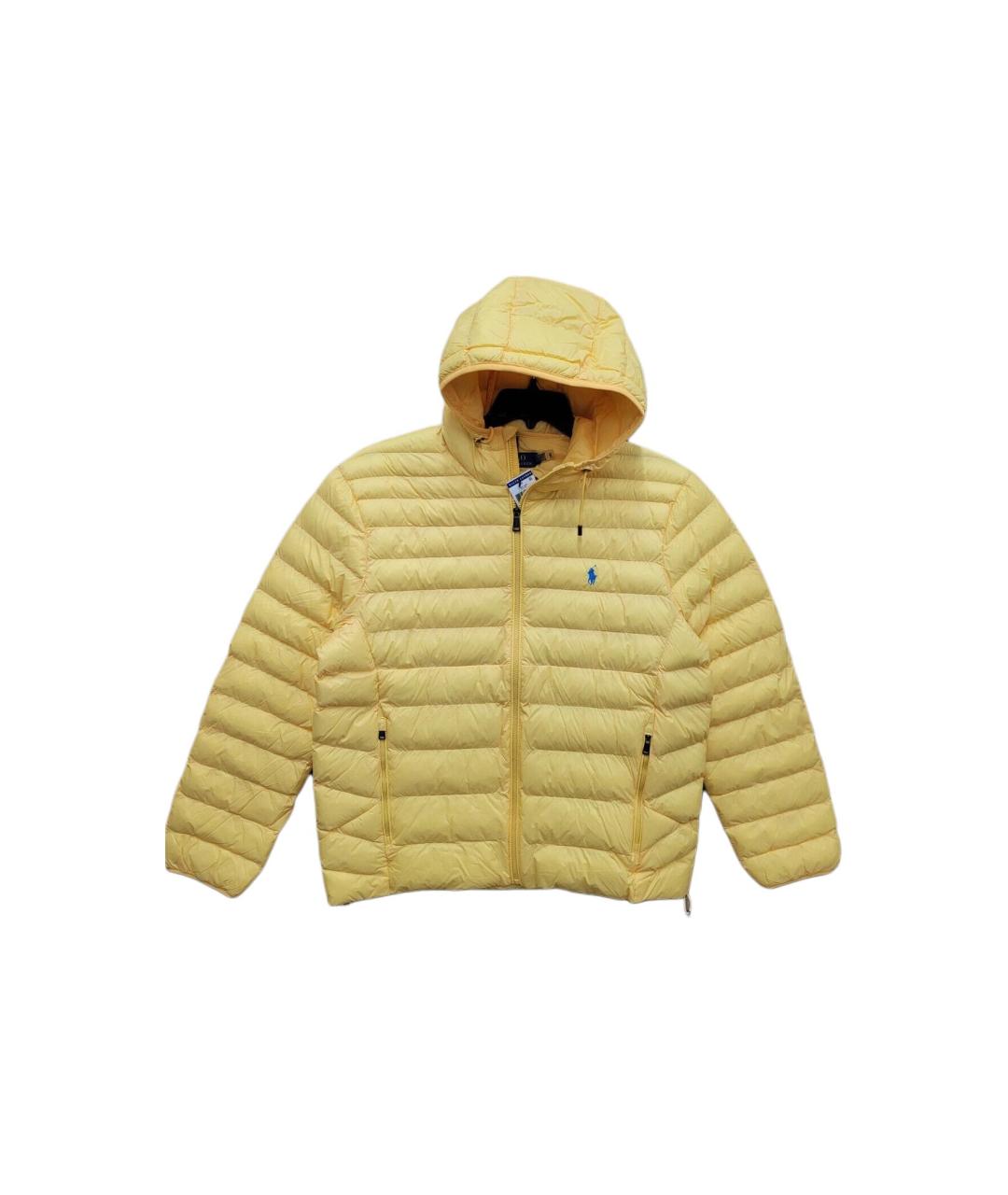 POLO RALPH LAUREN Желтый пуховик, фото 6