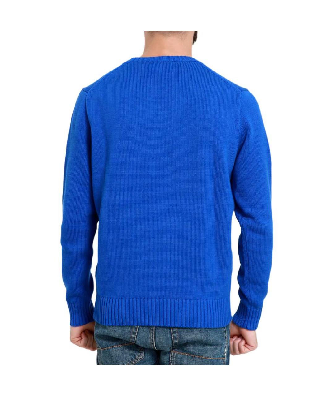 POLO RALPH LAUREN Синий джемпер / свитер, фото 5