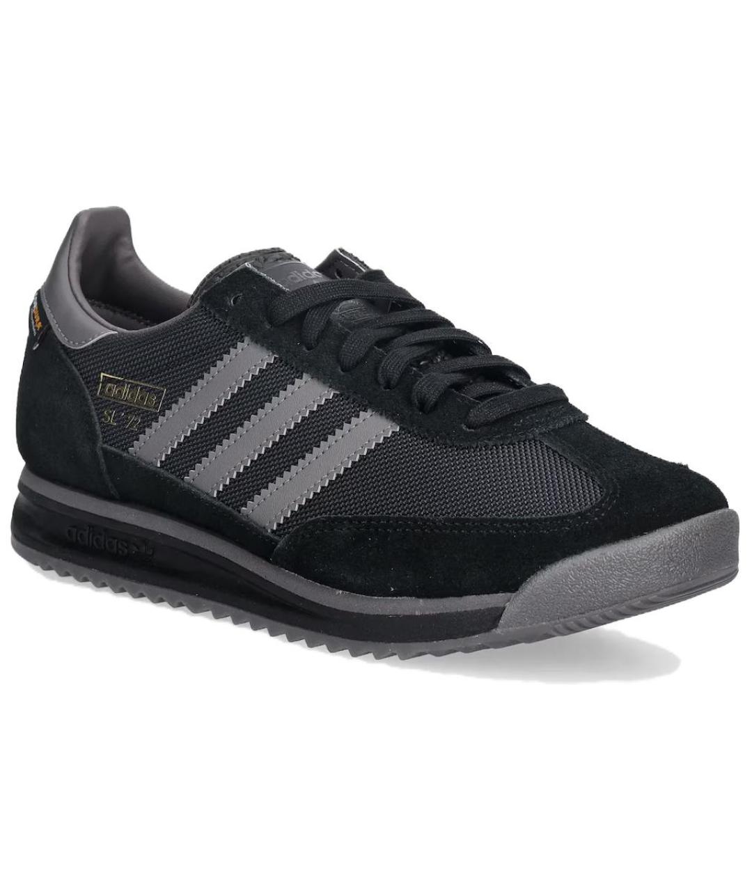 ADIDAS Черные низкие кроссовки / кеды, фото 2
