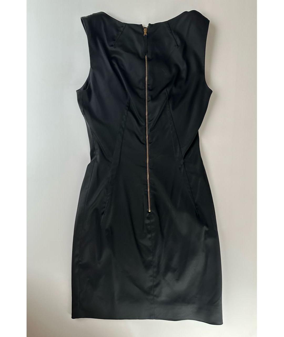 DOLCE&GABBANA Черное полиэстеровое коктейльное платье, фото 2