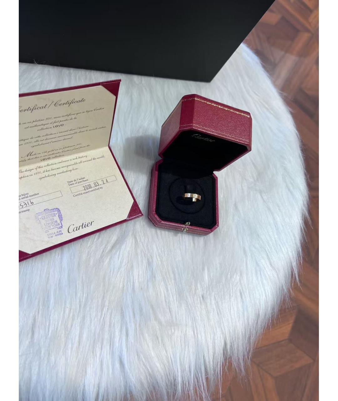 CARTIER Золотое кольцо из розового золота, фото 5