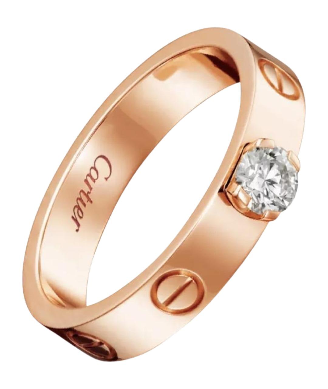 CARTIER Золотое кольцо из розового золота, фото 1