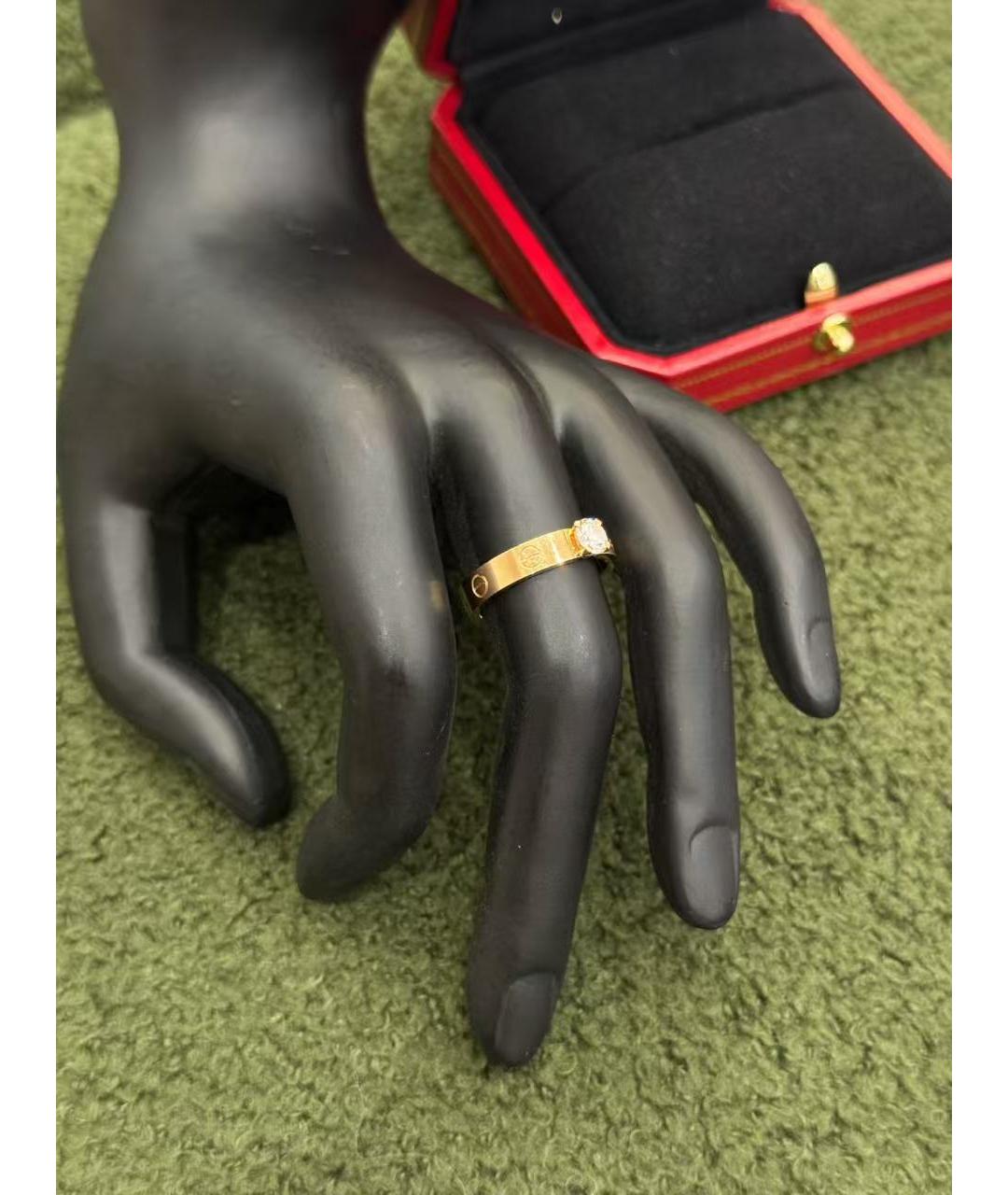 CARTIER Золотое кольцо из розового золота, фото 7