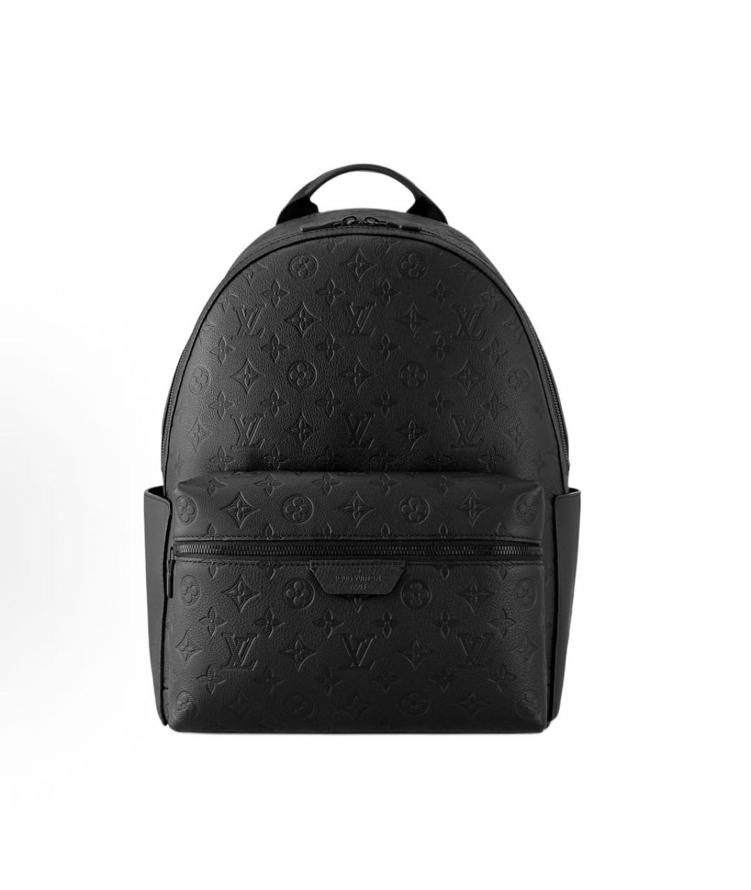 LOUIS VUITTON Черный кожаный рюкзак, фото 5