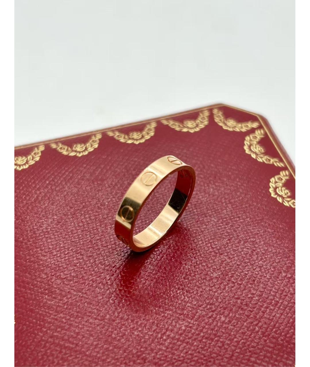 CARTIER Золотое кольцо из розового золота, фото 2