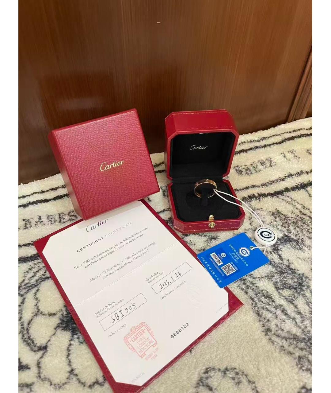 CARTIER Золотое кольцо, фото 3