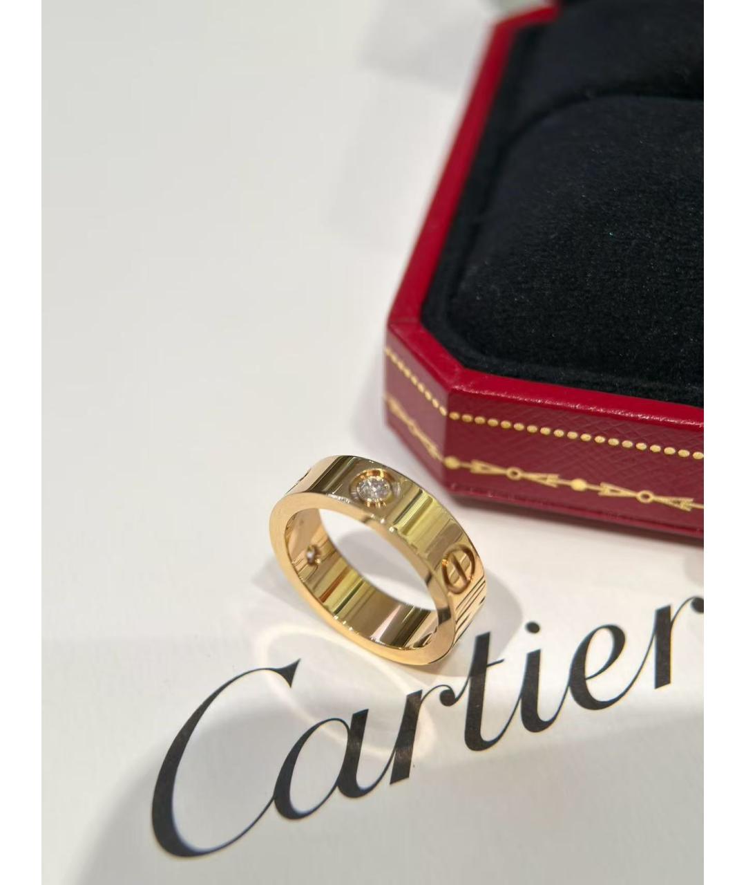 CARTIER Золотое кольцо из розового золота, фото 4