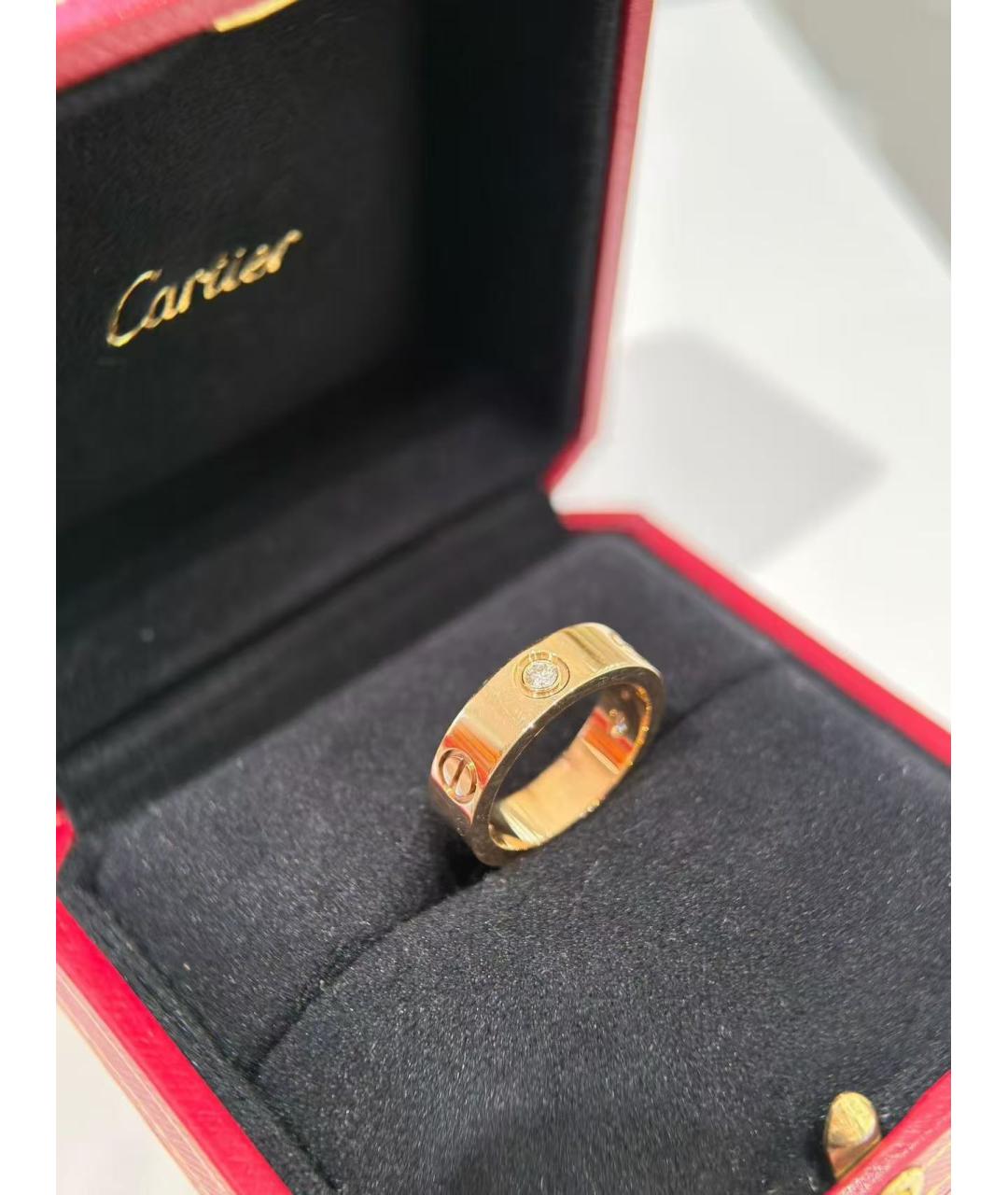 CARTIER Золотое кольцо из розового золота, фото 2