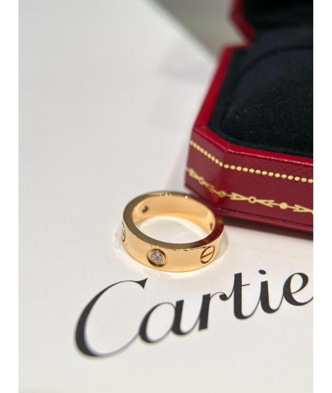 CARTIER Золотое кольцо из розового золота, фото 3