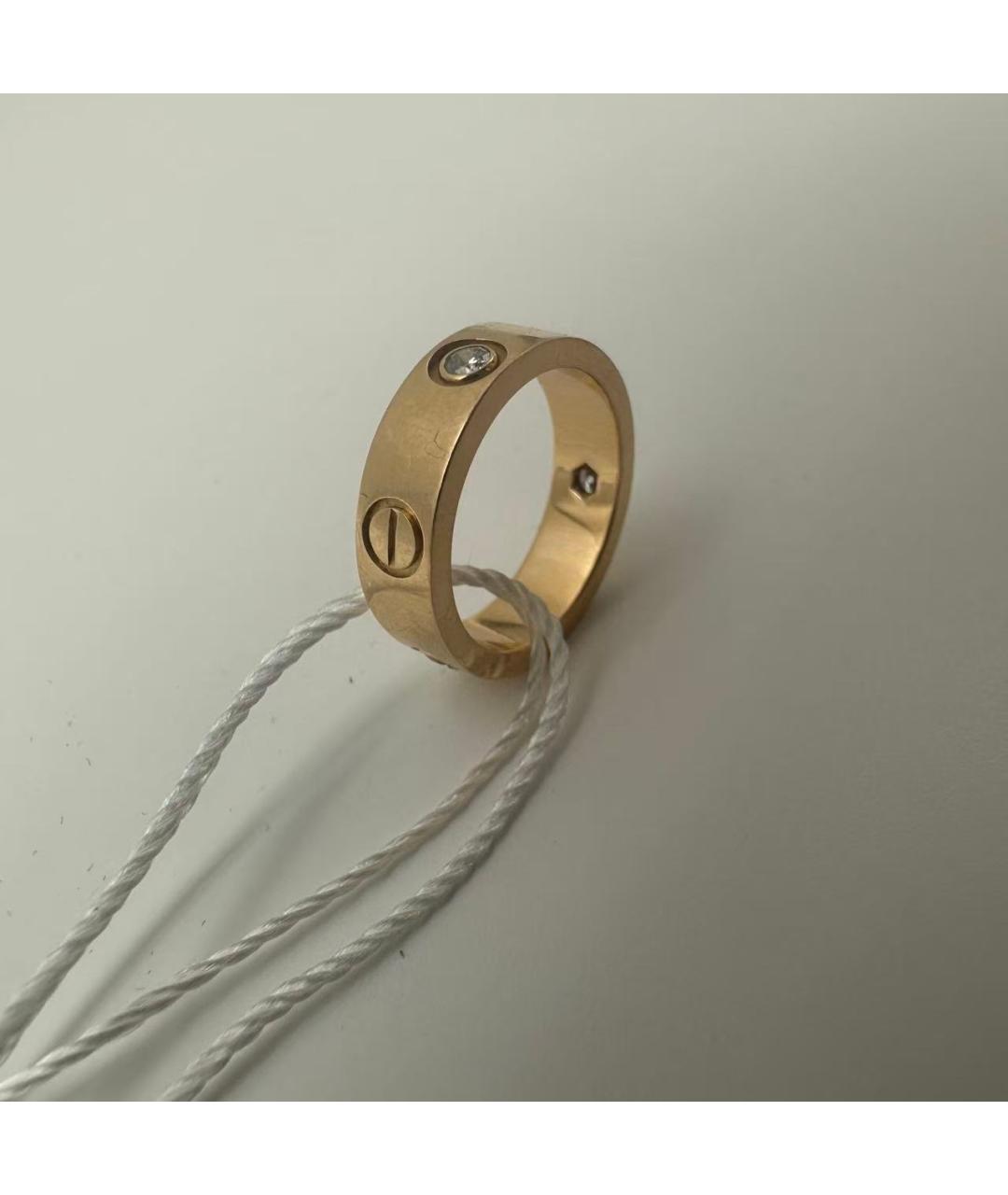 CARTIER Золотое кольцо из розового золота, фото 4