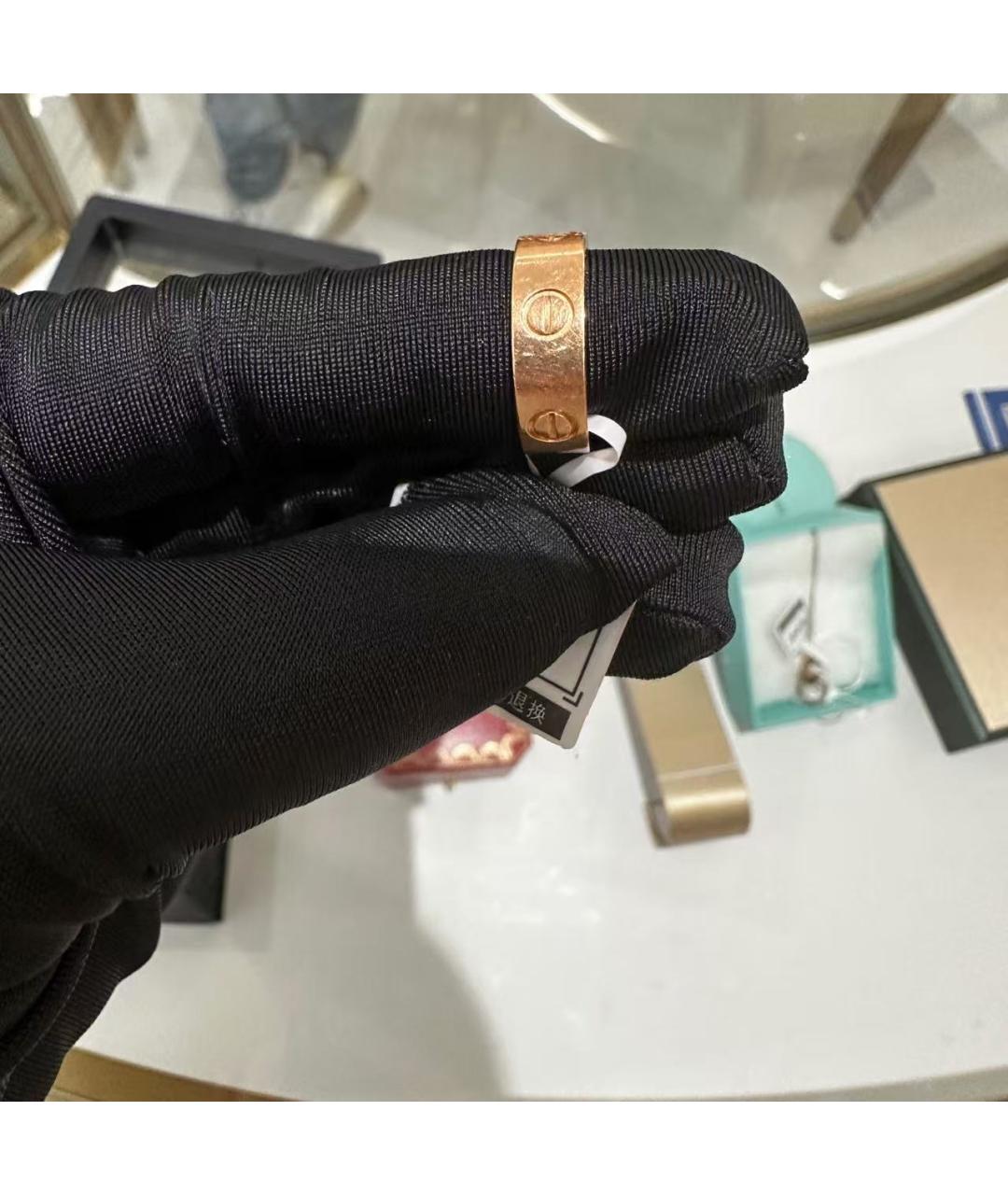 CARTIER Золотое кольцо из розового золота, фото 4