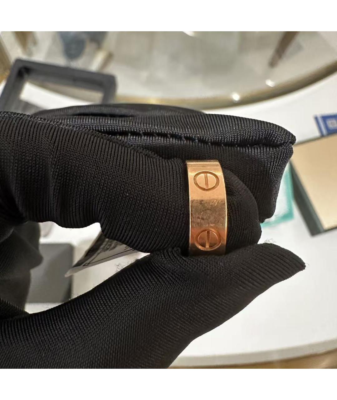 CARTIER Золотое кольцо из розового золота, фото 6