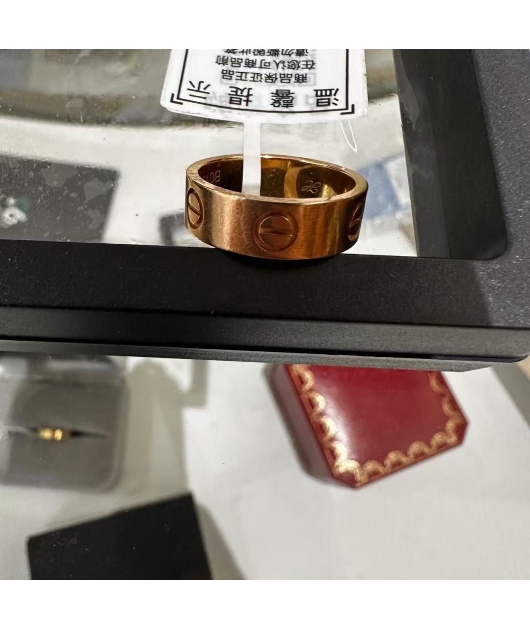 CARTIER Золотое кольцо из розового золота, фото 3