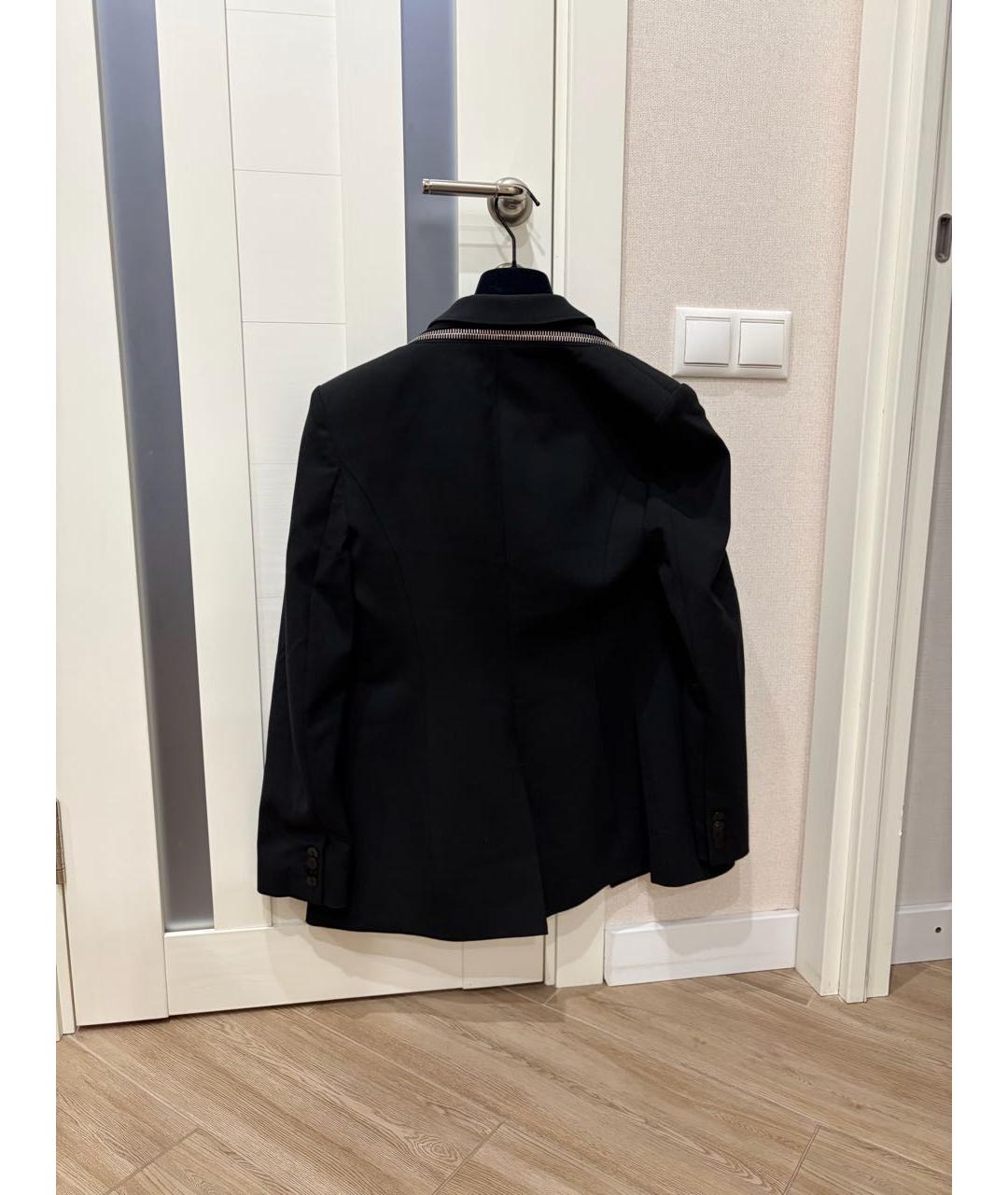 ALEXANDER WANG Черный шерстяной жакет/пиджак, фото 2