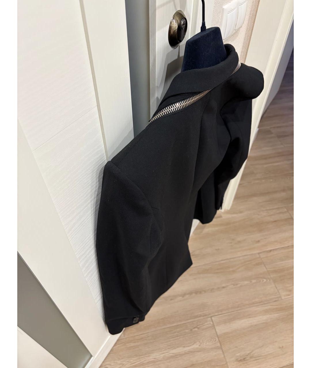 ALEXANDER WANG Черный шерстяной жакет/пиджак, фото 4