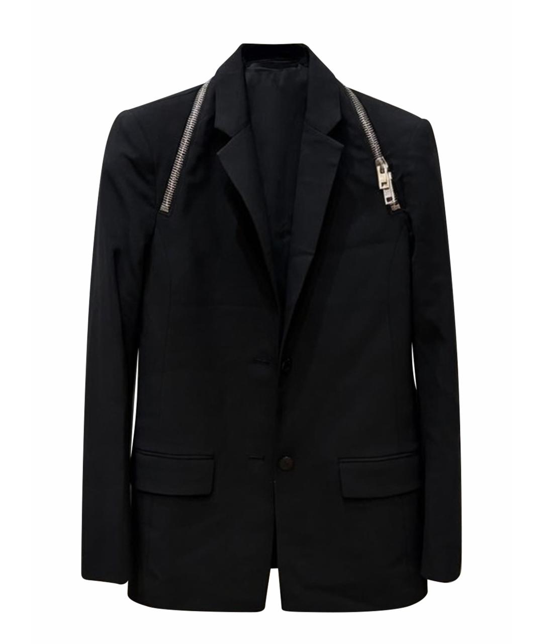 ALEXANDER WANG Черный шерстяной жакет/пиджак, фото 1
