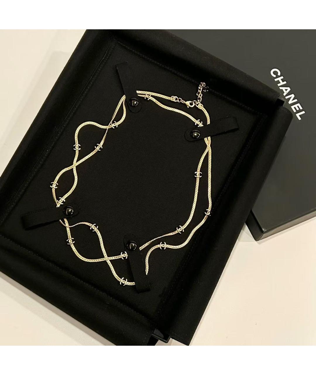 CHANEL Серебряное колье, фото 3