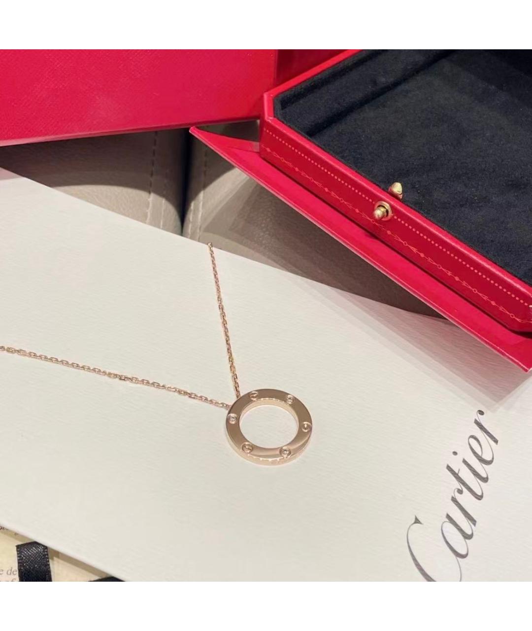 CARTIER Золотая подвеска из розового золота, фото 5