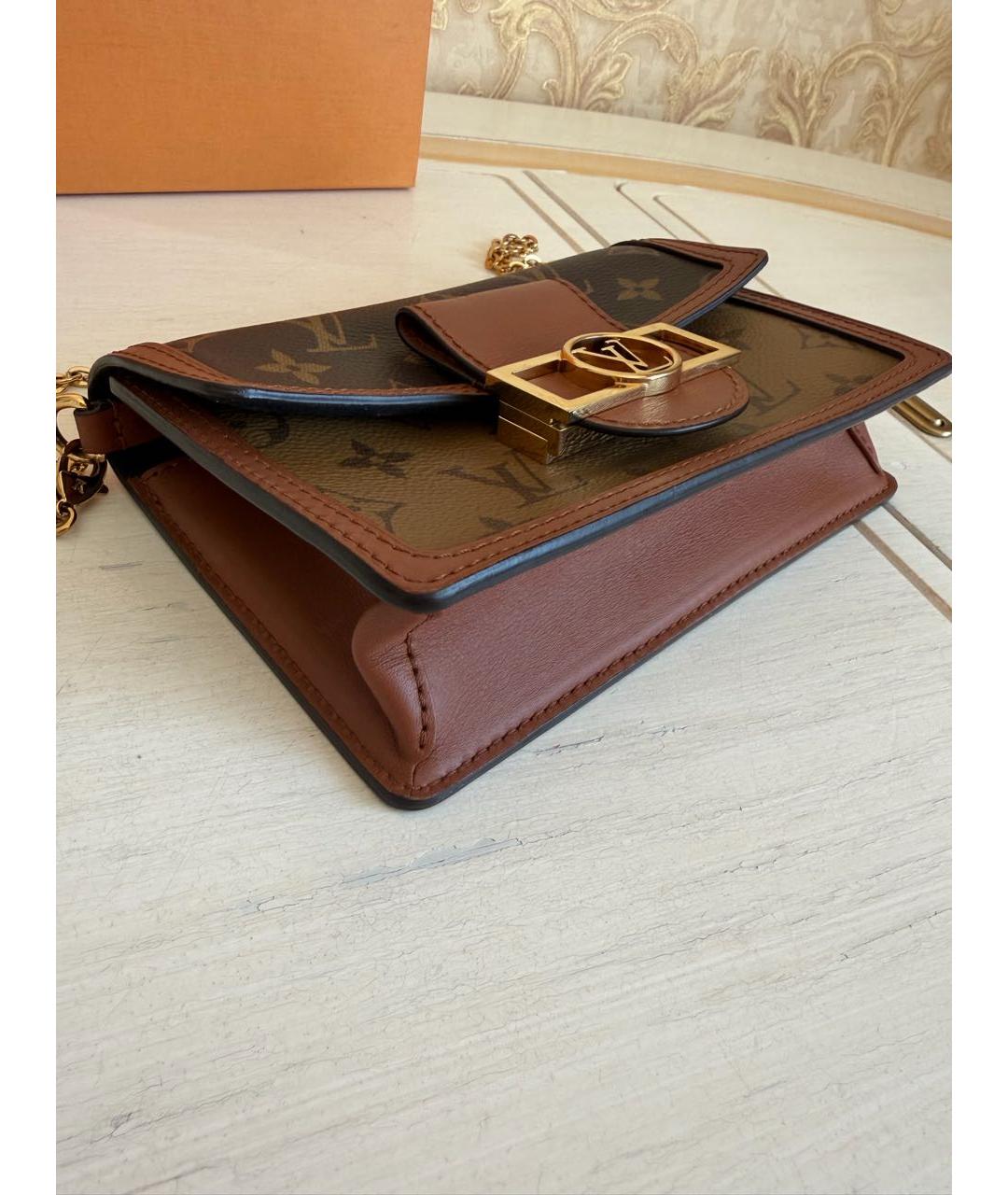 LOUIS VUITTON Коричневая сумка через плечо, фото 8