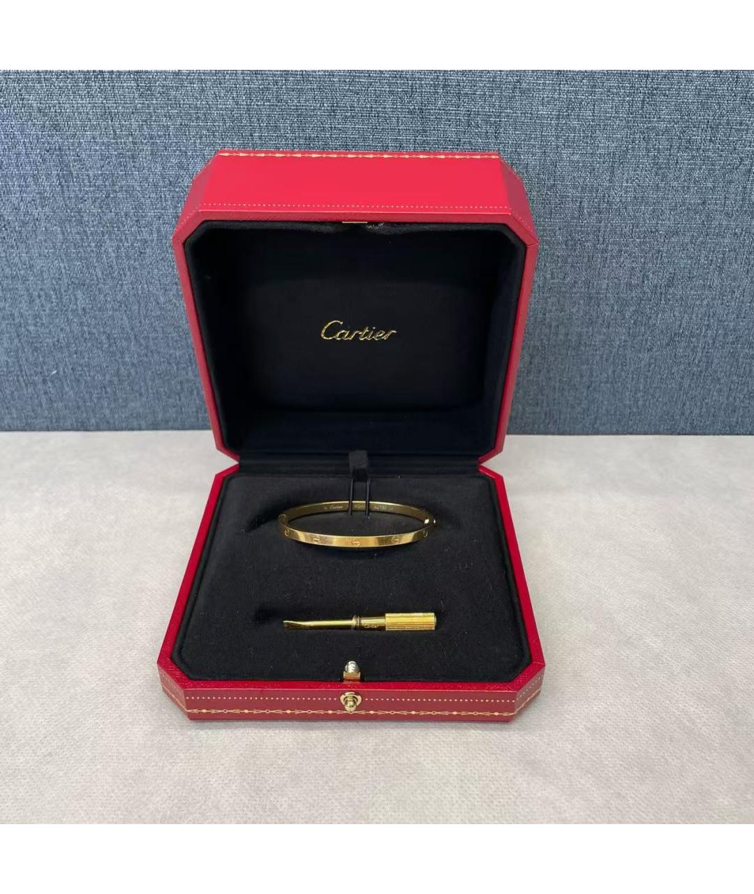 CARTIER Золотой браслет, фото 2