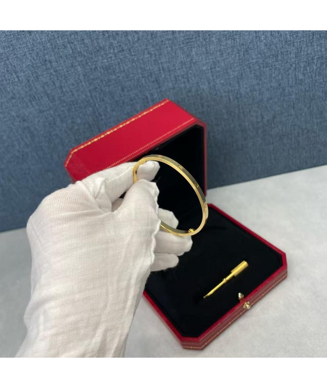 CARTIER Золотой браслет, фото 5