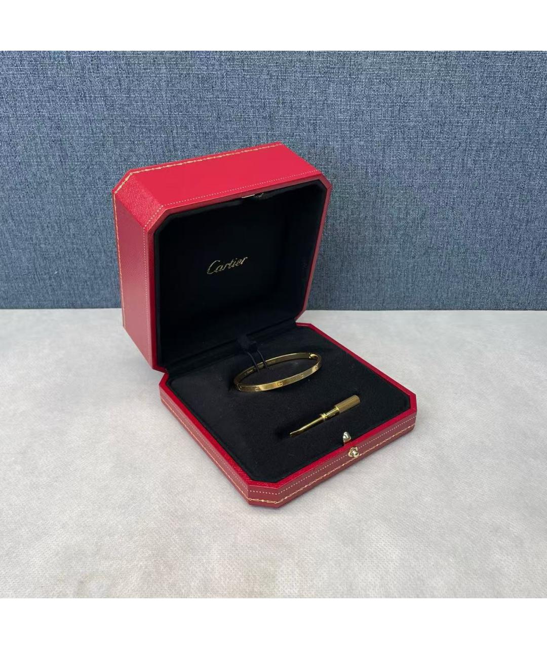 CARTIER Золотой браслет, фото 4