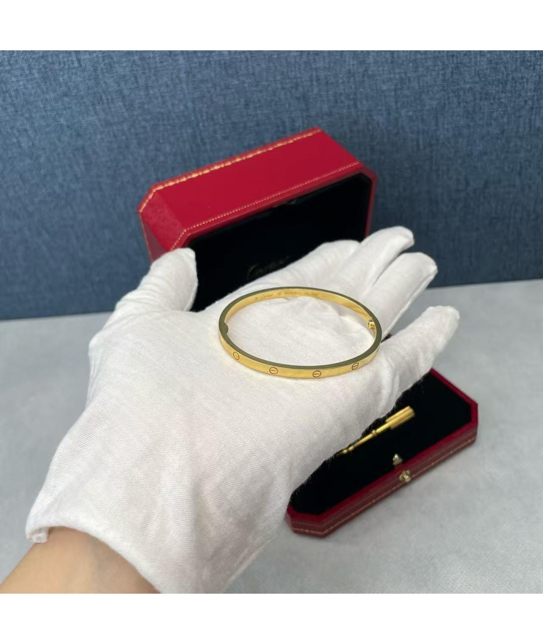 CARTIER Золотой браслет, фото 7