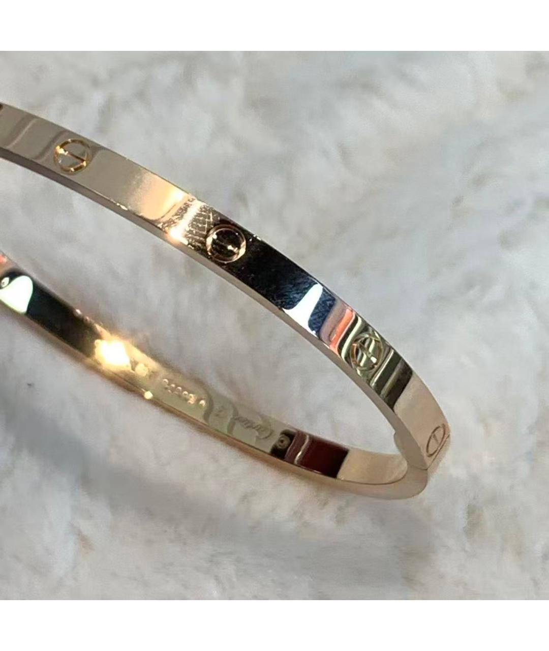 CARTIER Золотой браслет из розового золота, фото 5