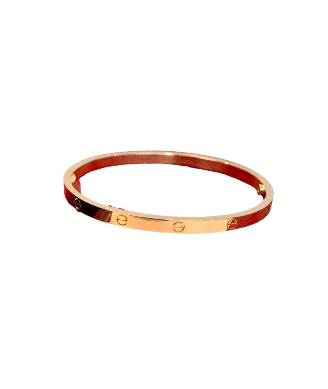 CARTIER Золотой браслет из розового золота, фото 2