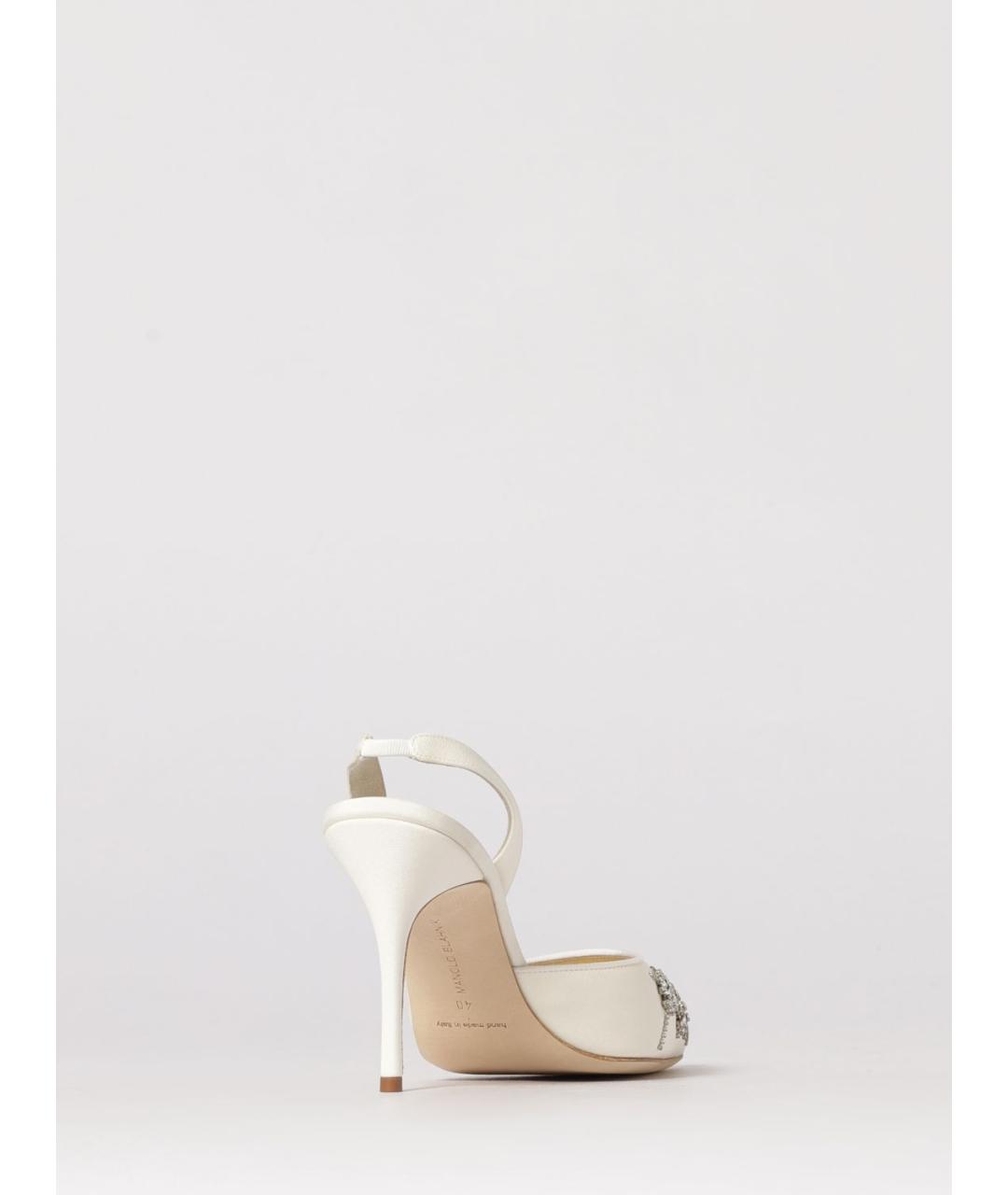 MANOLO BLAHNIK Мульти текстильные туфли, фото 3