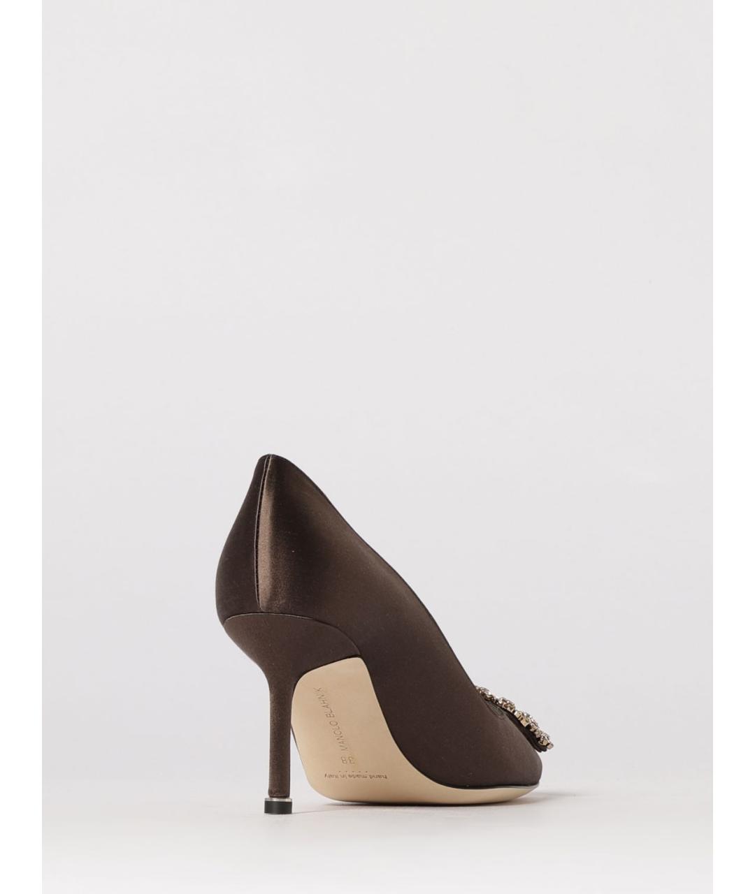MANOLO BLAHNIK Коричневые туфли, фото 3
