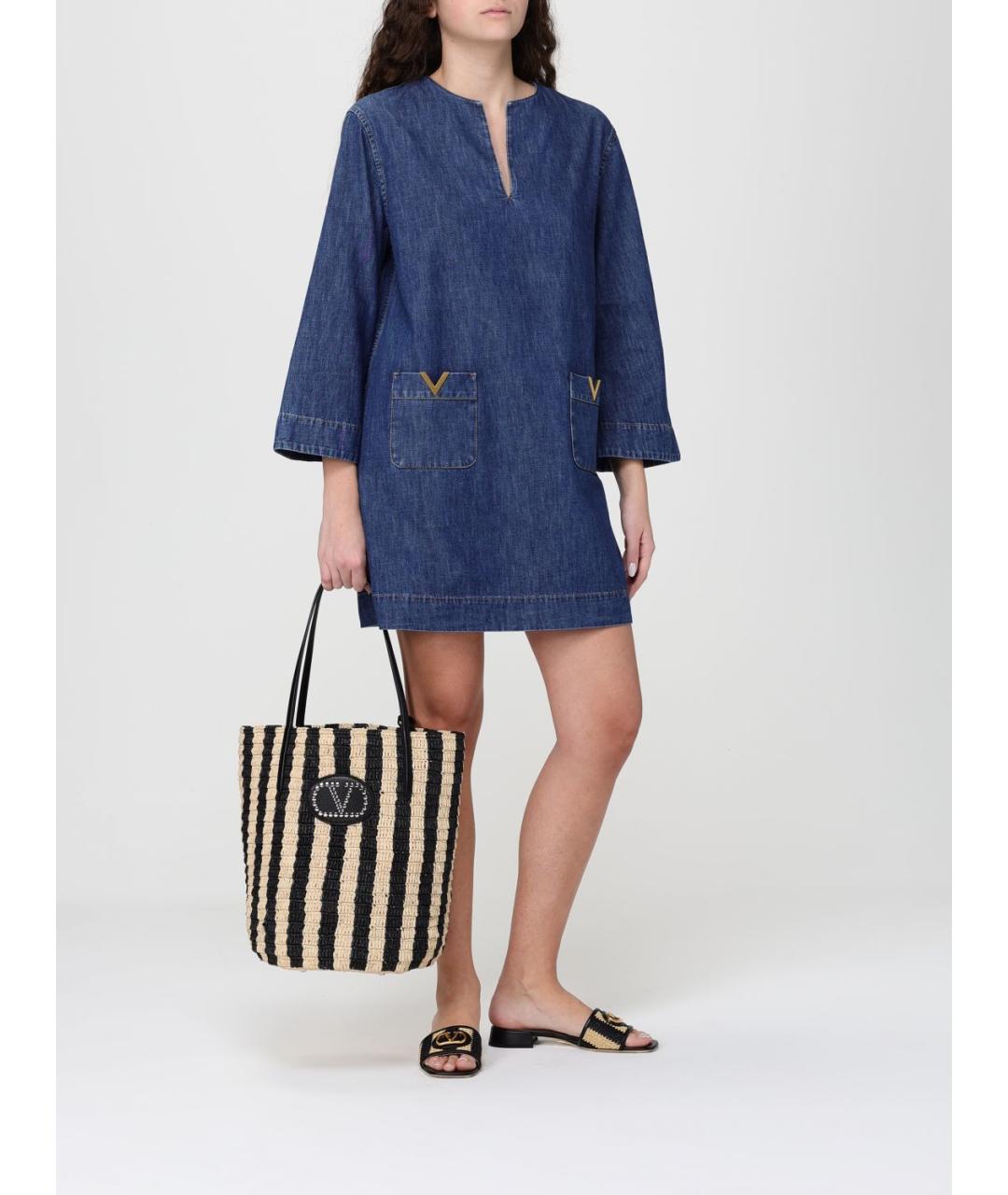 VALENTINO Мульти пелетеная сумка тоут, фото 2