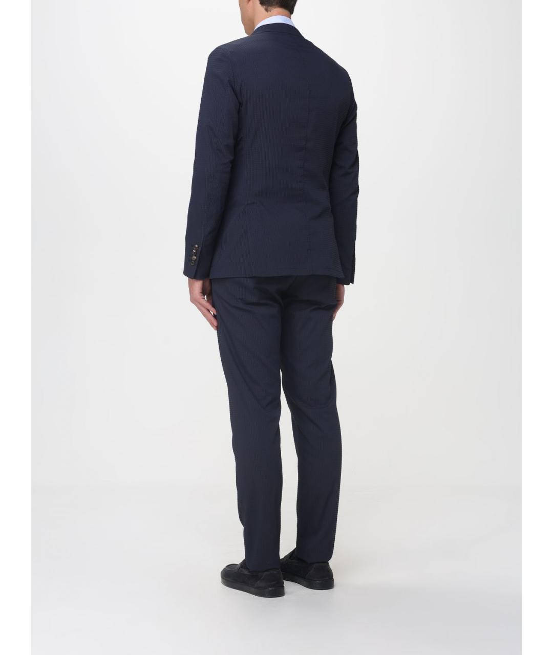 ELEVENTY Темно-синий классический костюм, фото 2