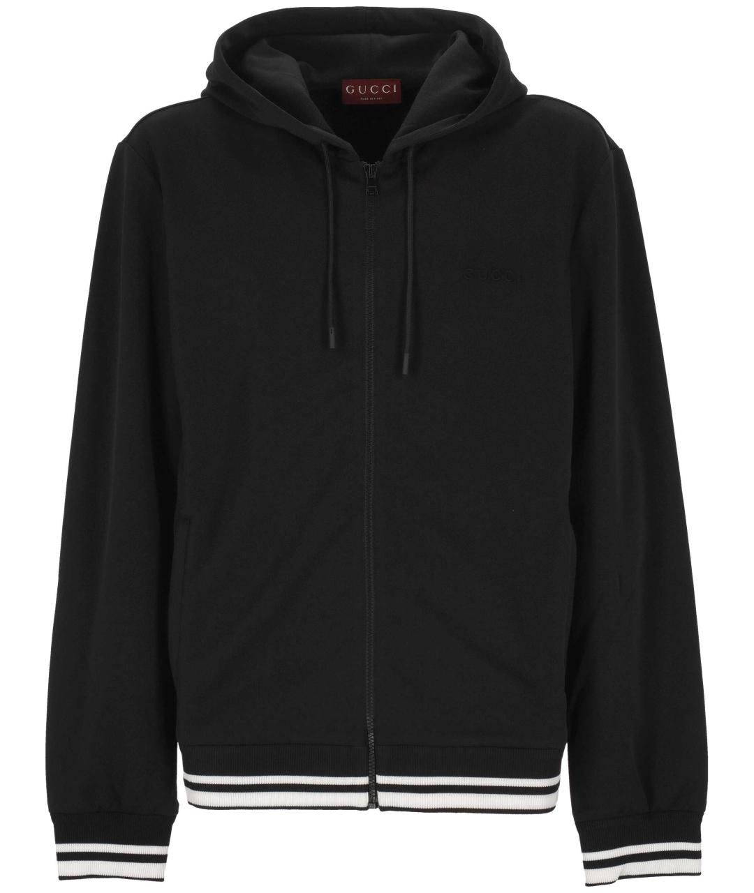 GUCCI Черная полиэстеровая куртка, фото 1