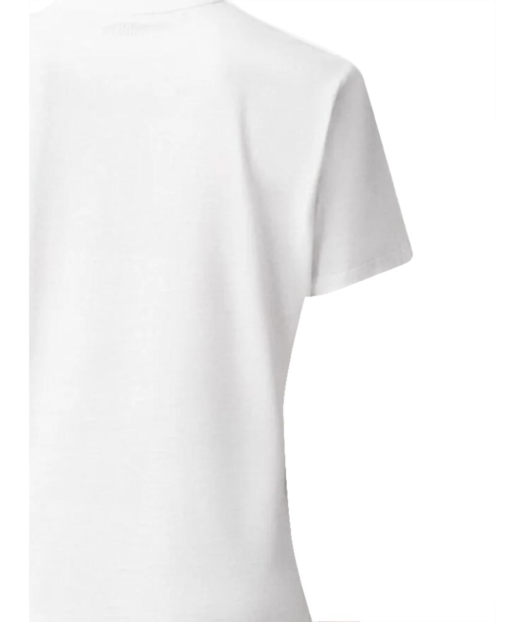 Ami Paris Белая хлопковая футболка, фото 3